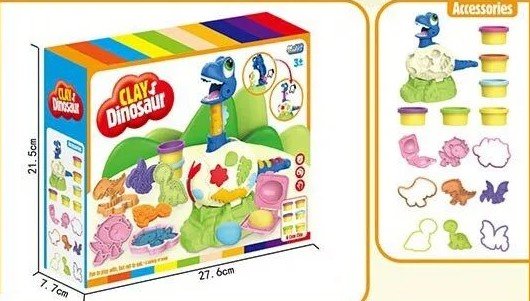 Тісто для ліплення "Динозаври"